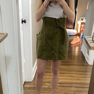 Army Green Skirt